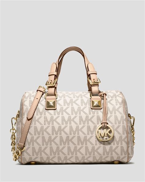 michael kors large grayson logo satchel|michael kors grayson medium satchel.